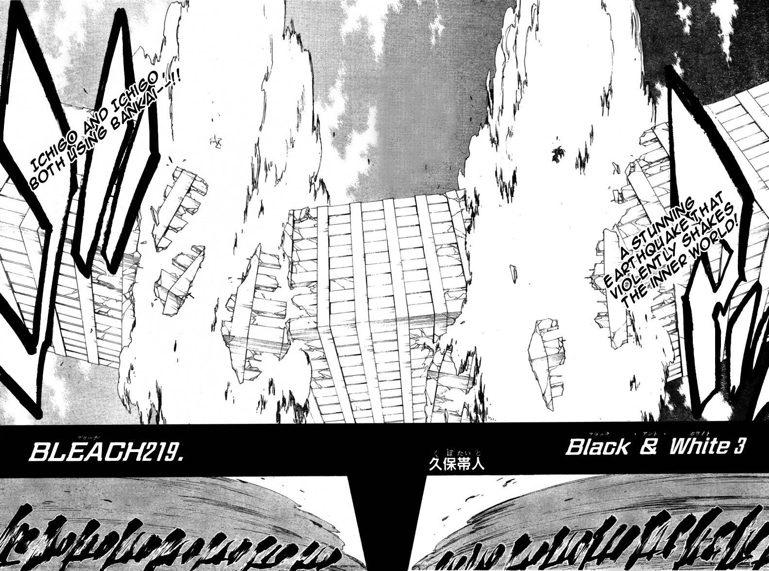 Bleach chapter 219 page 3
