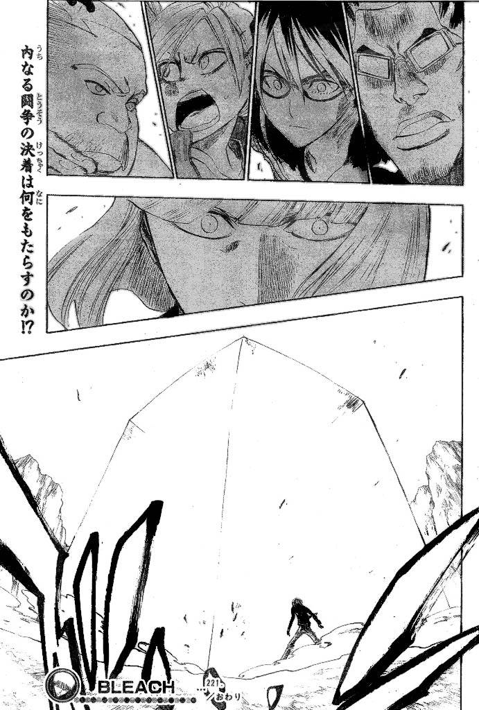 Bleach chapter 221 page 21