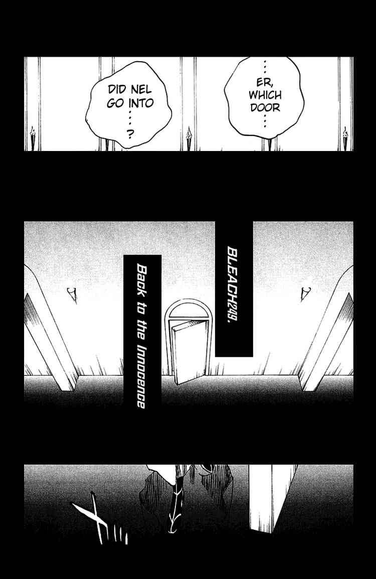 Bleach chapter 249 page 3