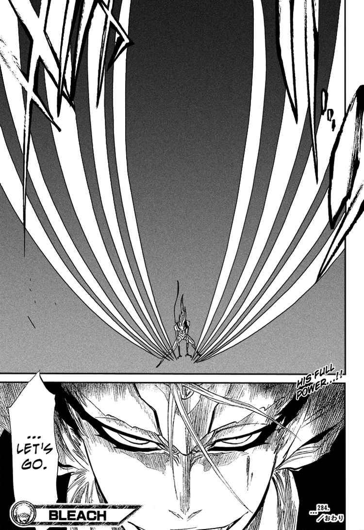 Bleach chapter 284 page 18