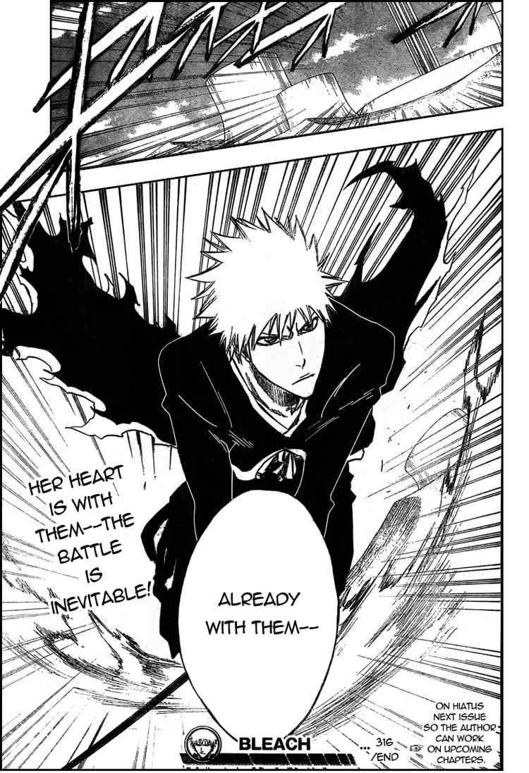 Bleach chapter 316 page 16
