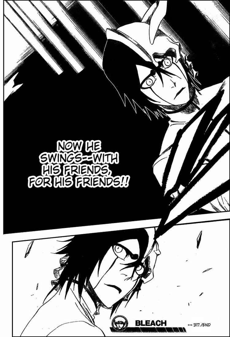 Bleach chapter 317 page 19