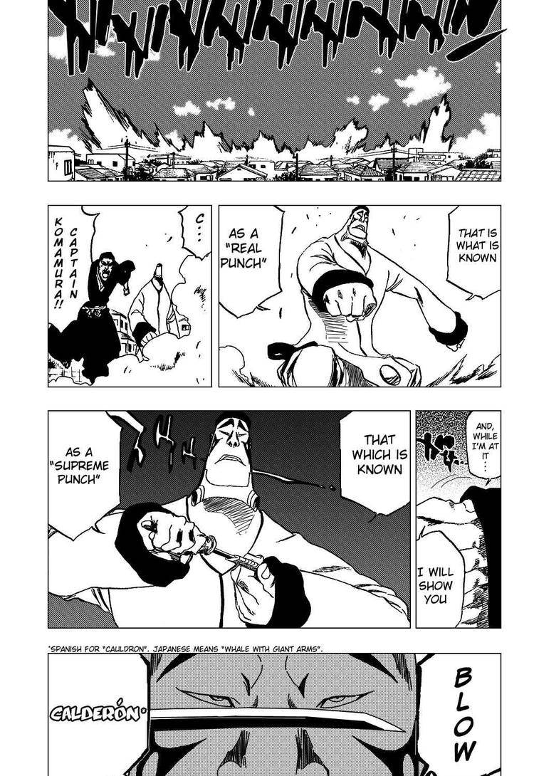 Bleach chapter 326 page 17