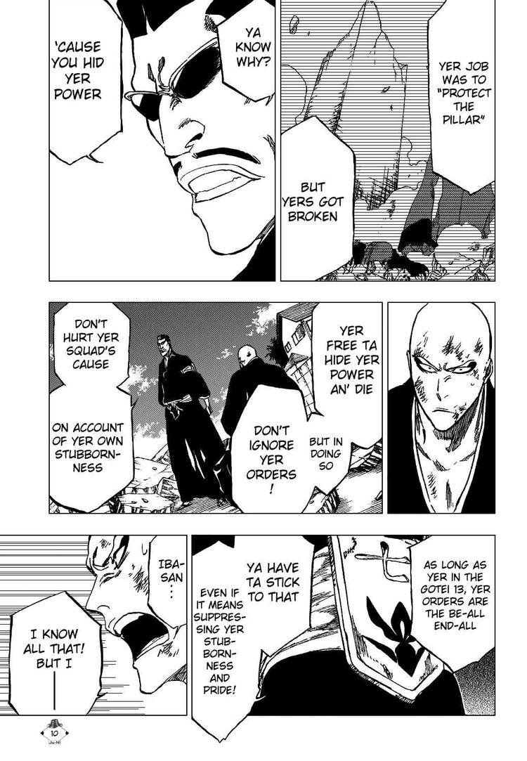 Bleach chapter 328 page 8