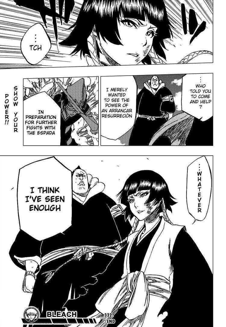 Bleach chapter 332 page 18