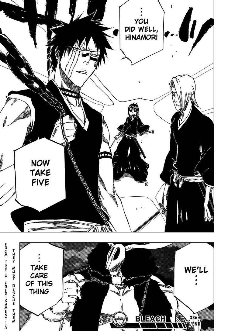 Bleach chapter 336 page 18