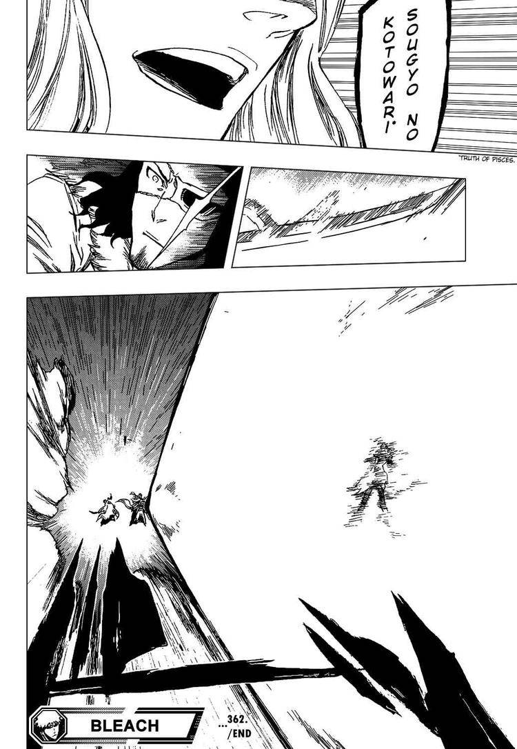 Bleach chapter 362 page 16