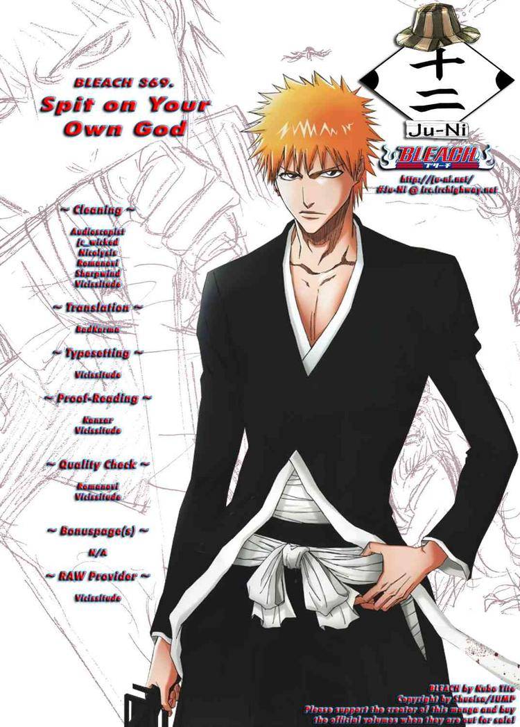 Bleach chapter 369 page 19