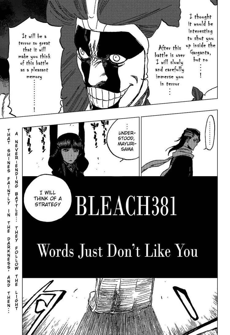 Bleach chapter 381 page 4