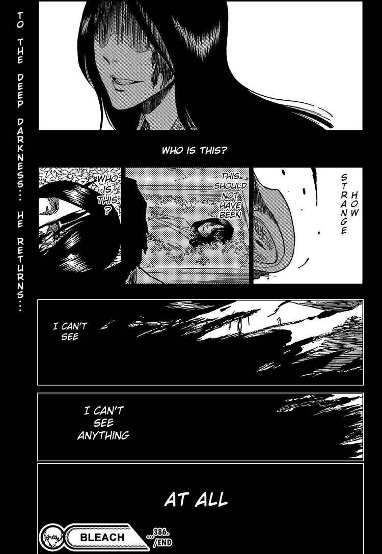 Bleach chapter 386 page 18