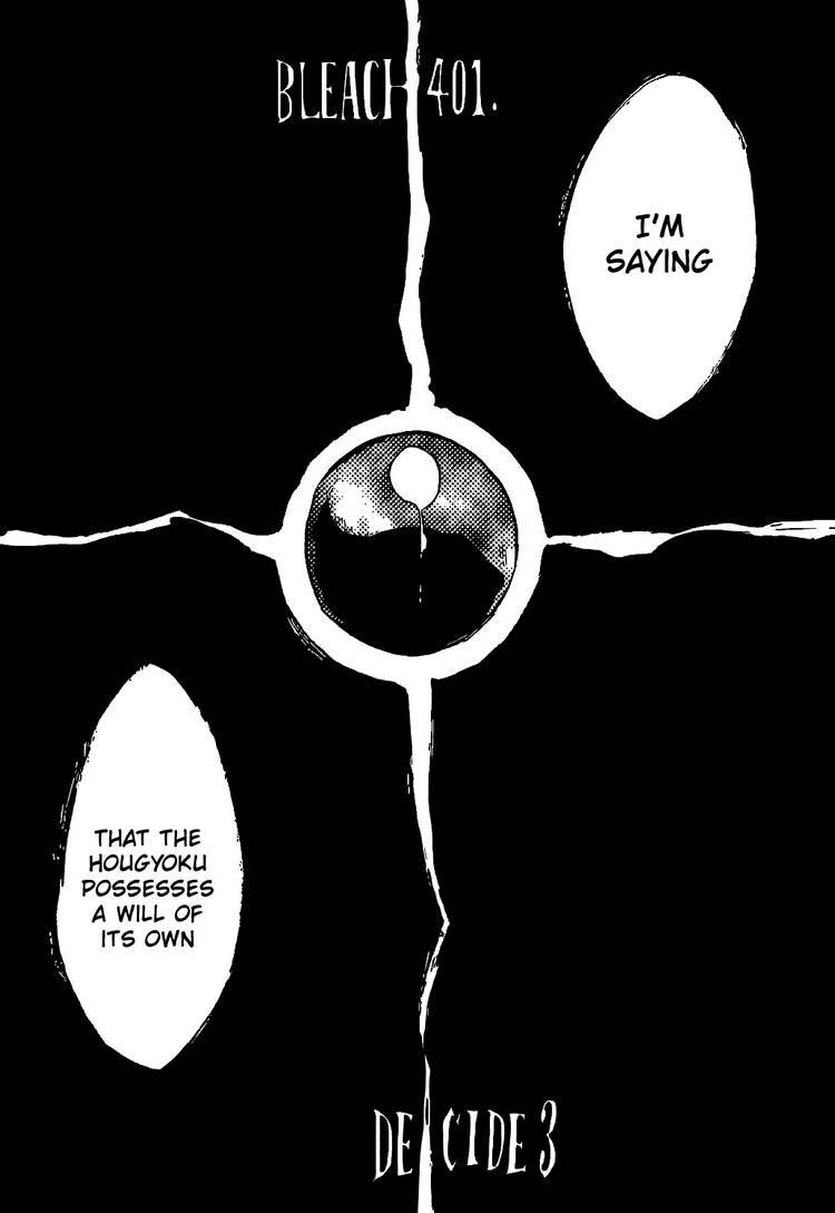 Bleach chapter 401 page 1