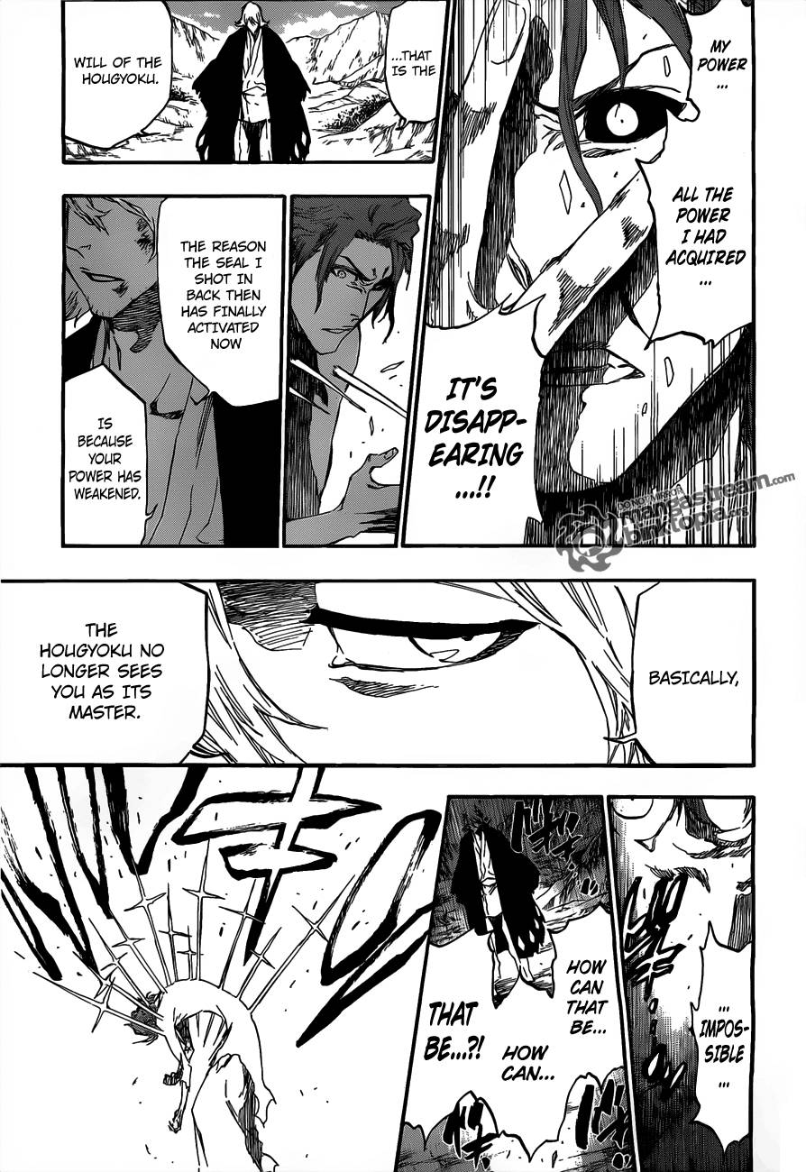 Bleach chapter 421 page 16