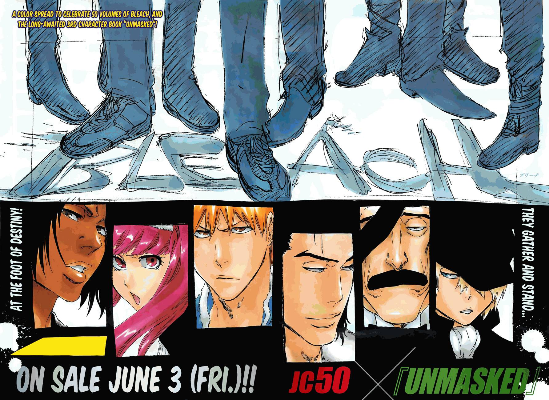 Bleach chapter 449 page 2