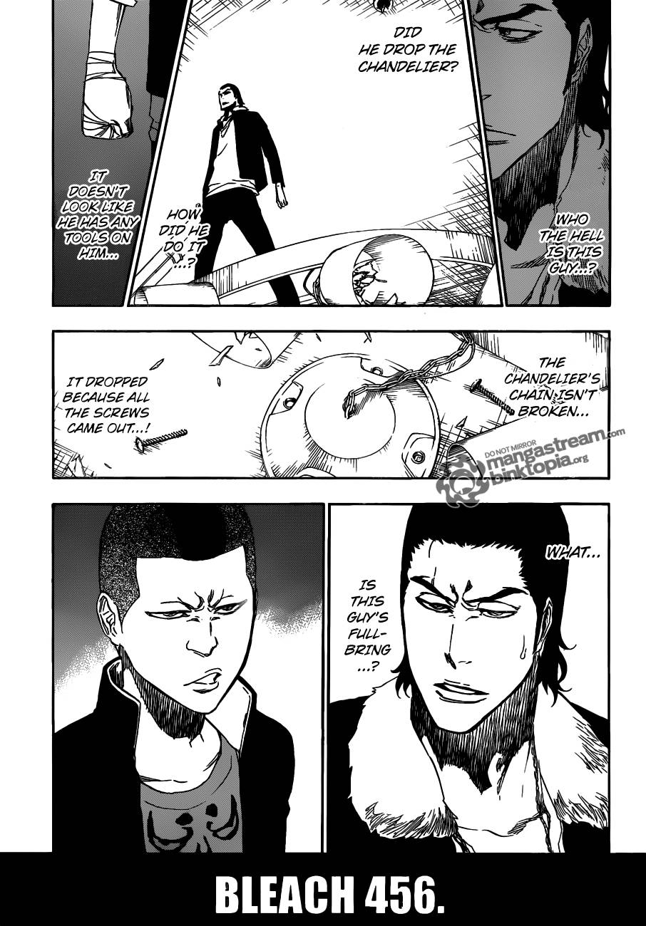 Bleach chapter 456 page 8