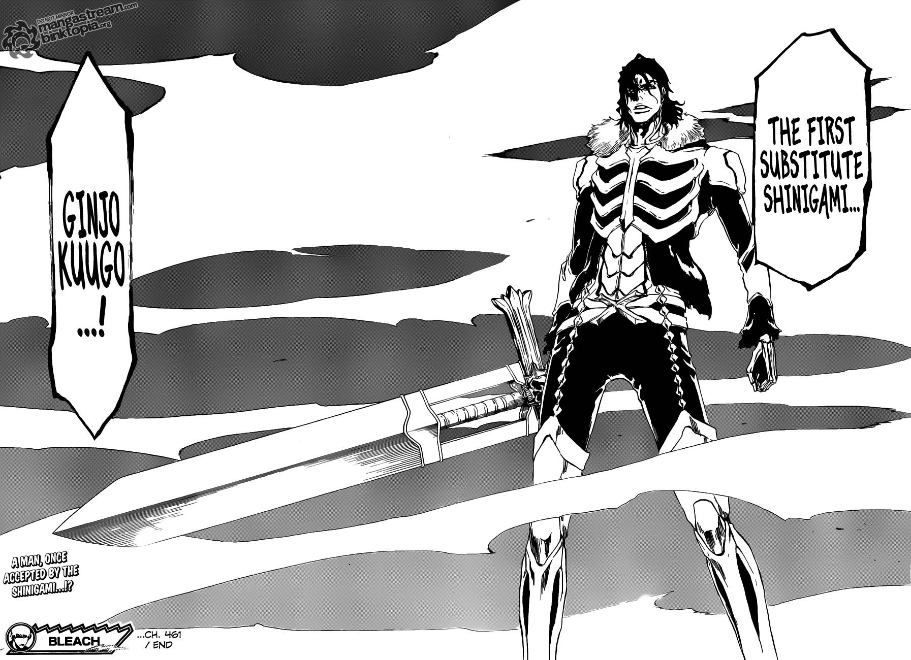 Bleach chapter 461 page 17