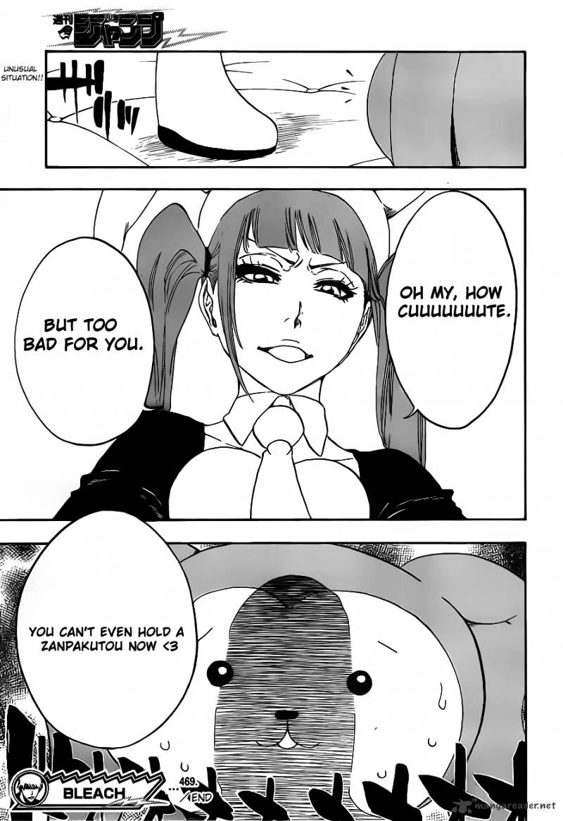 Bleach chapter 469 page 20
