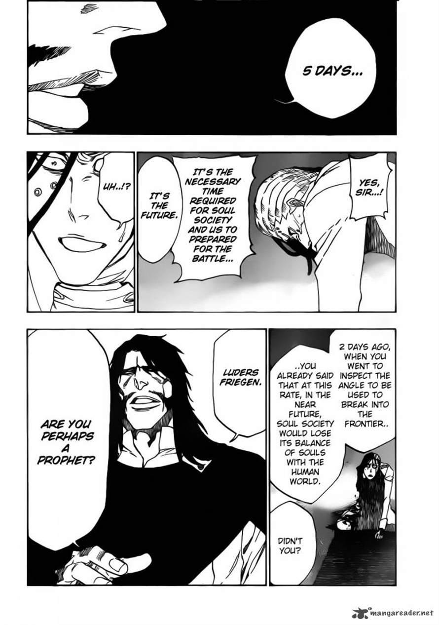 Bleach chapter 485 page 11