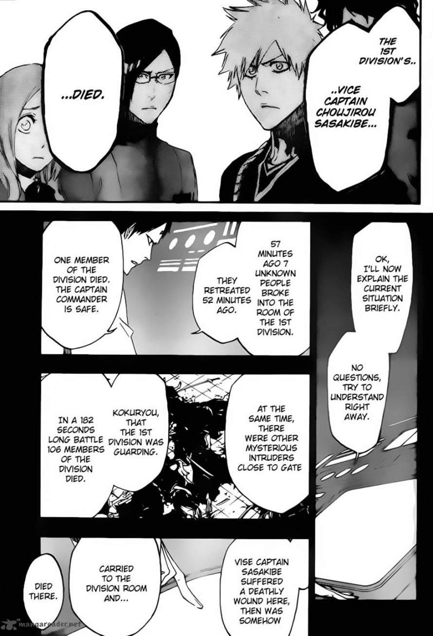 Bleach chapter 485 page 6