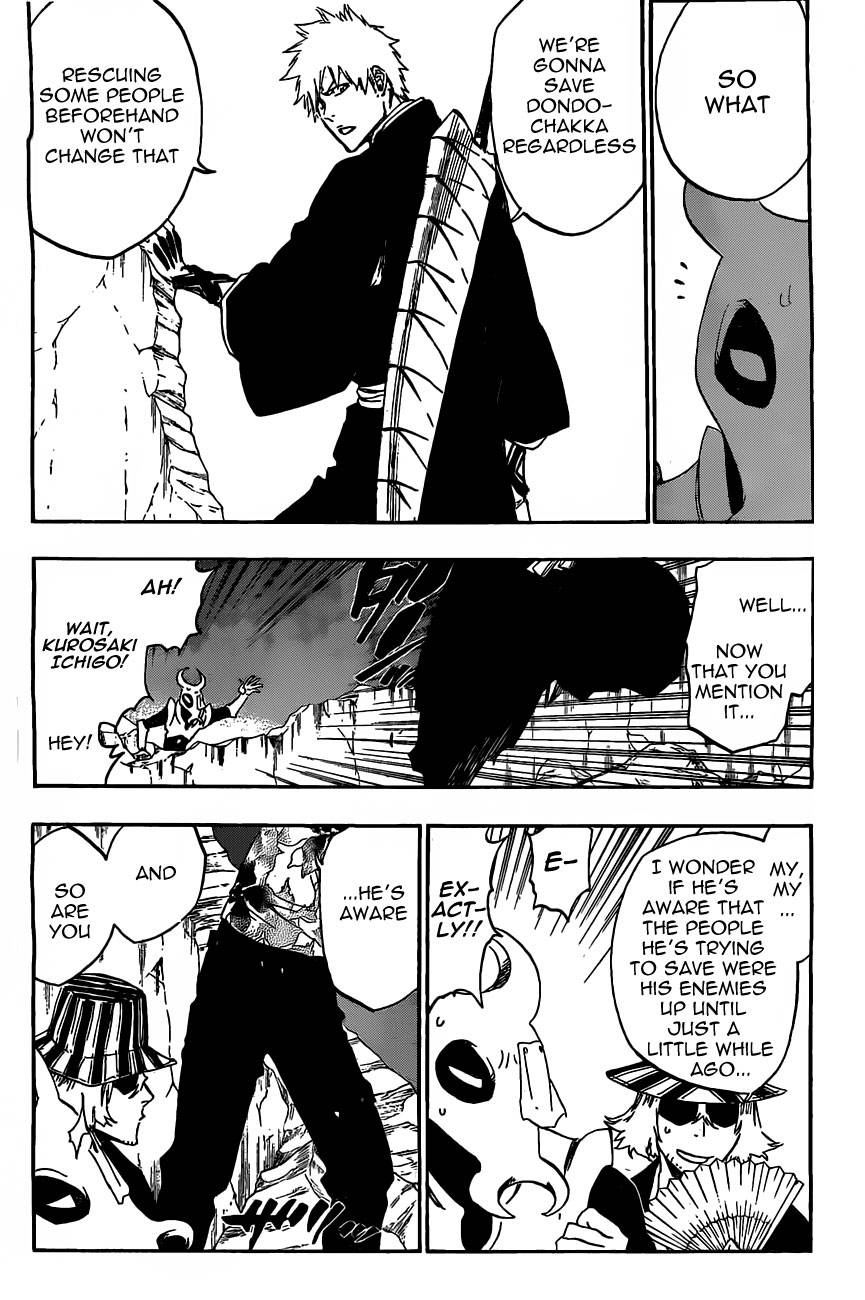 Bleach chapter 487 page 8