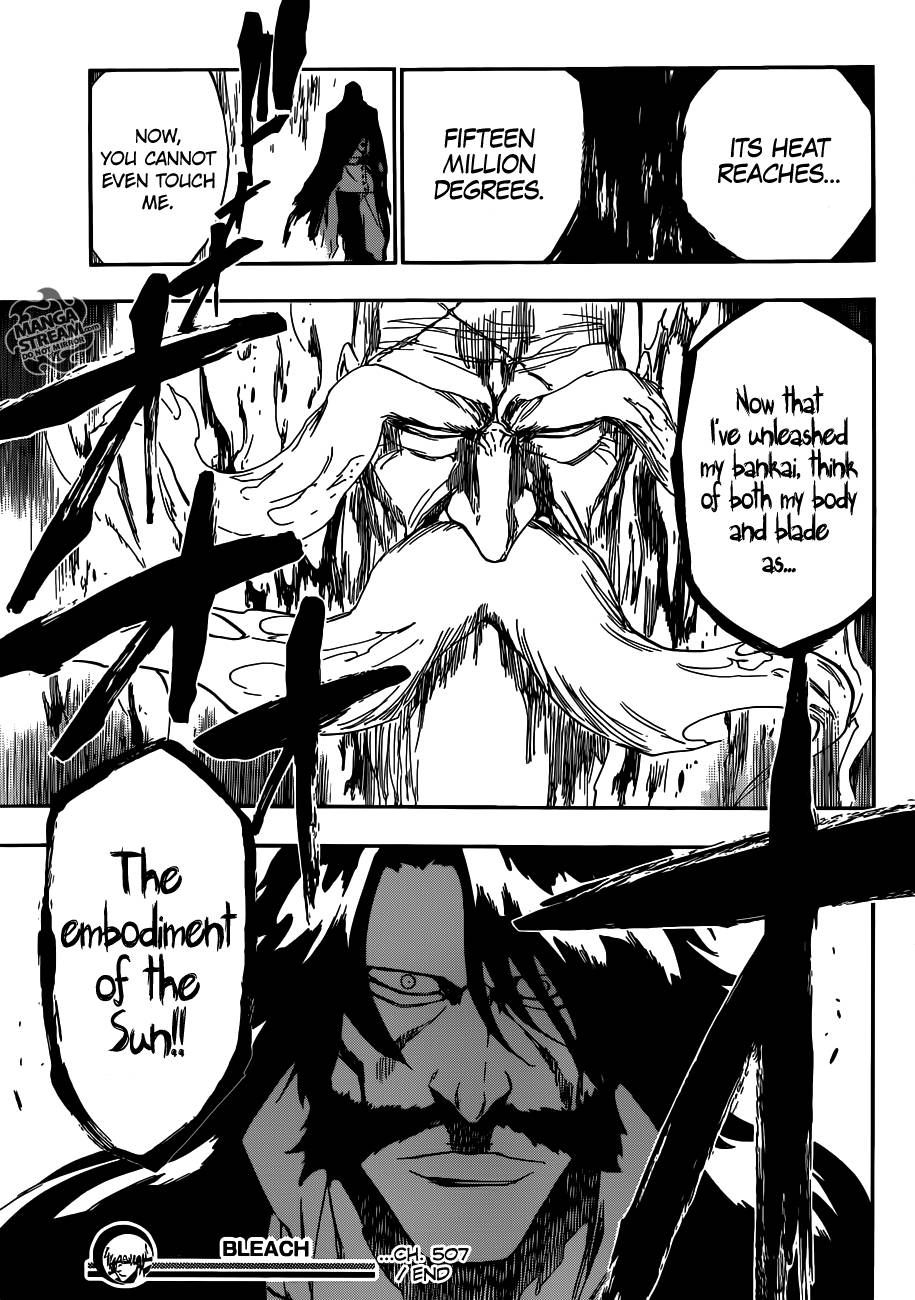 Bleach chapter 507 page 21