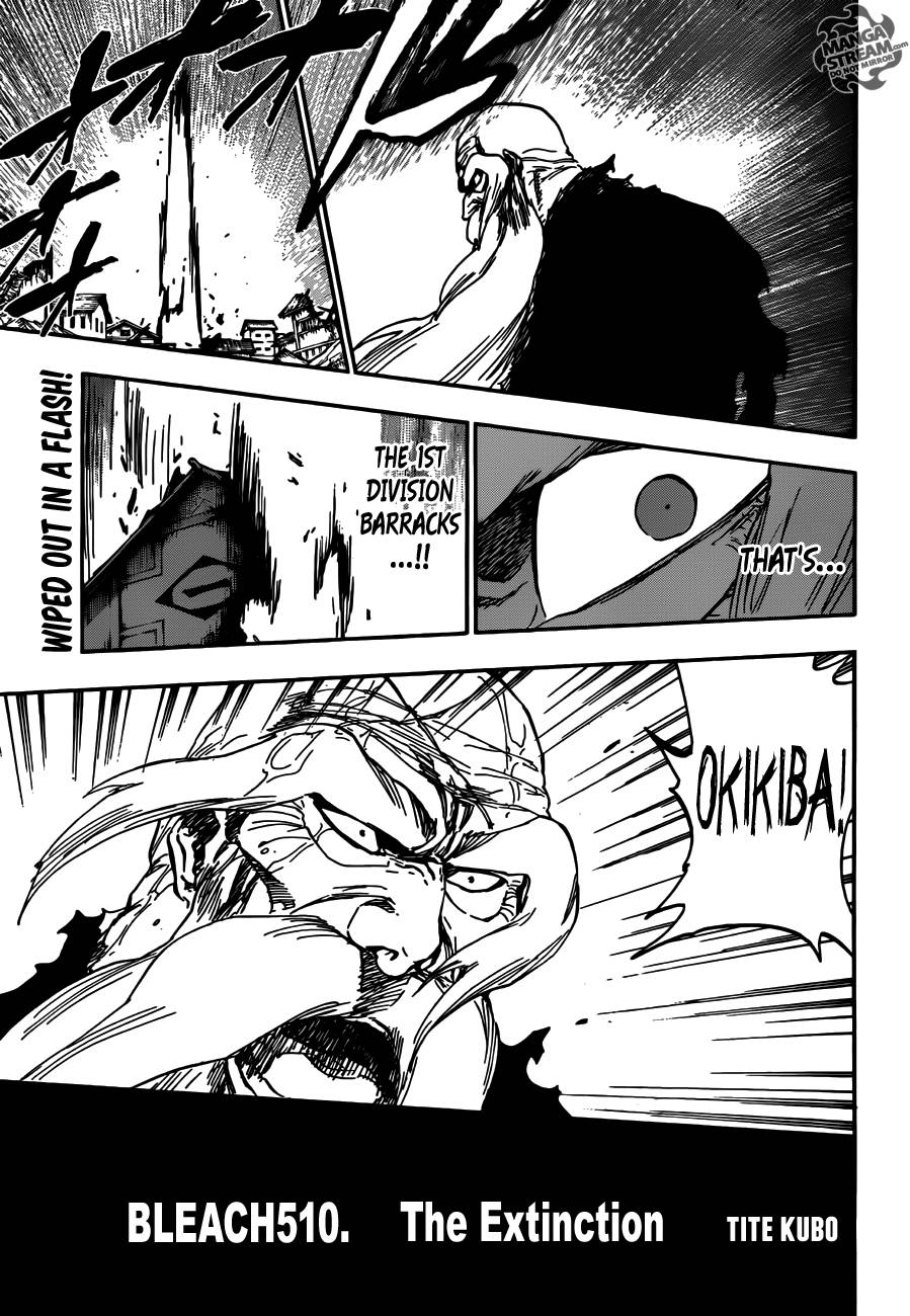 Bleach chapter 510 page 8