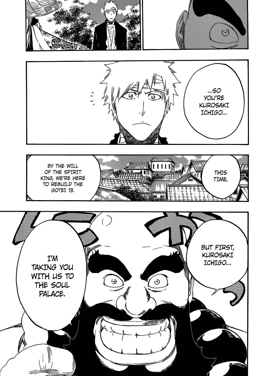 Bleach chapter 517 page 12