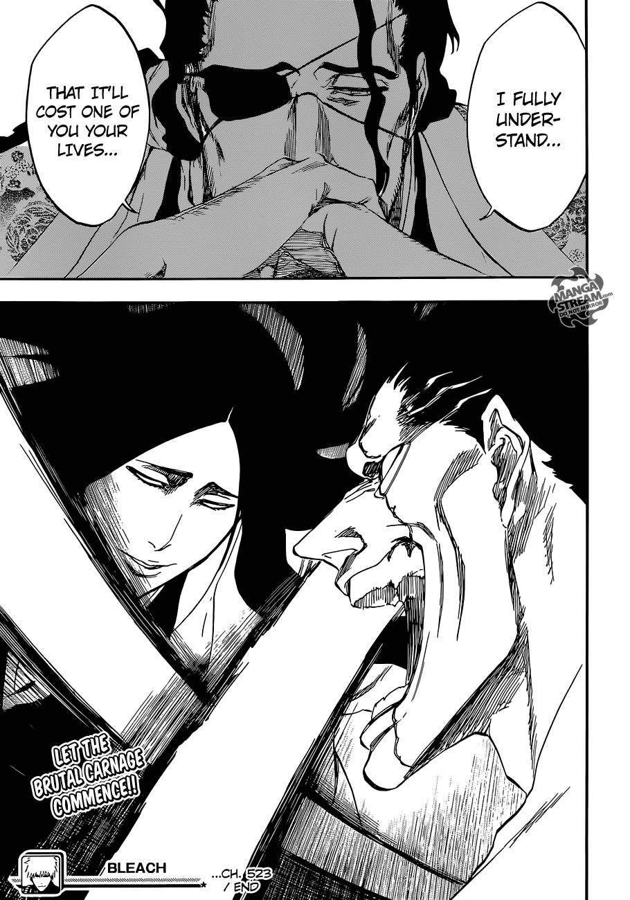 Bleach chapter 523 page 20
