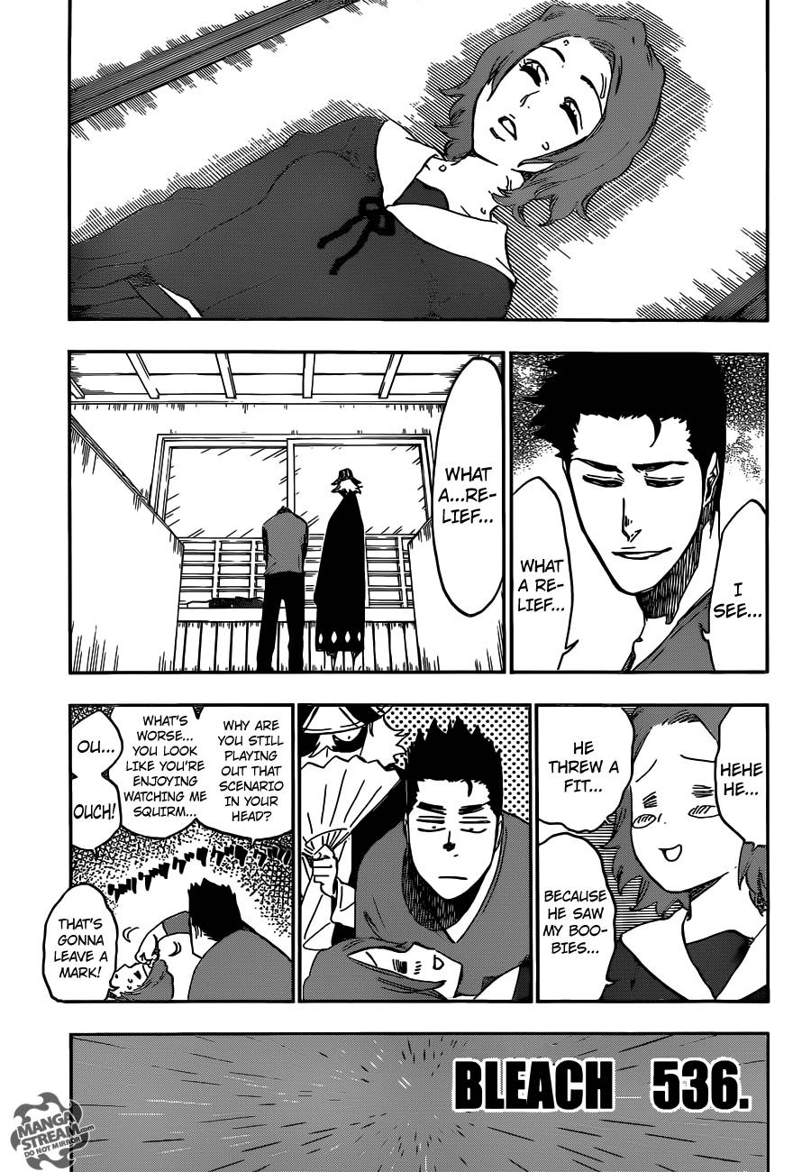 Bleach chapter 536 page 7
