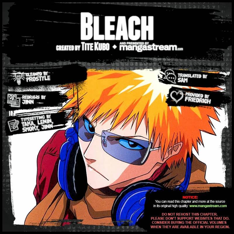 Bleach chapter 550 page 1