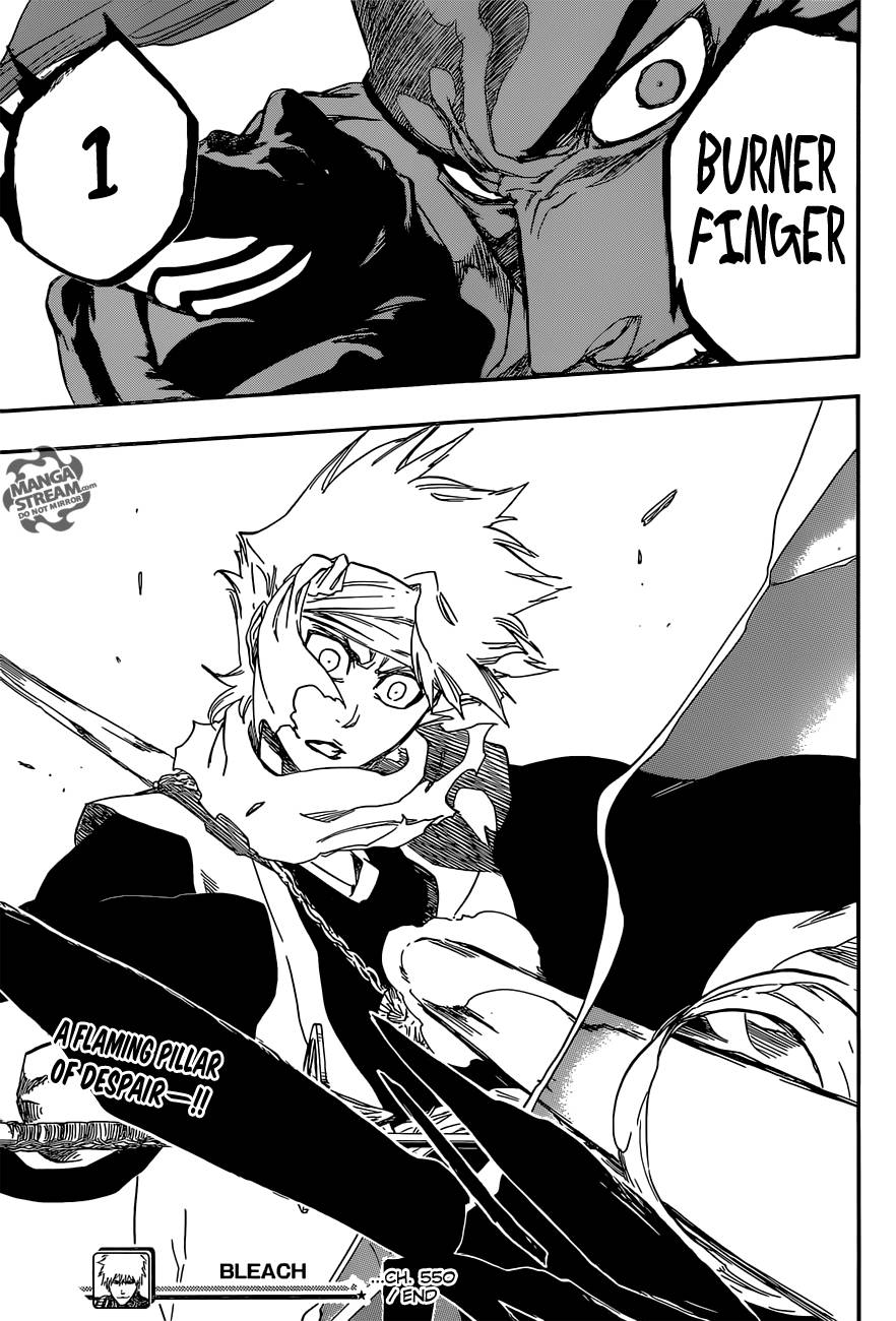 Bleach chapter 550 page 19