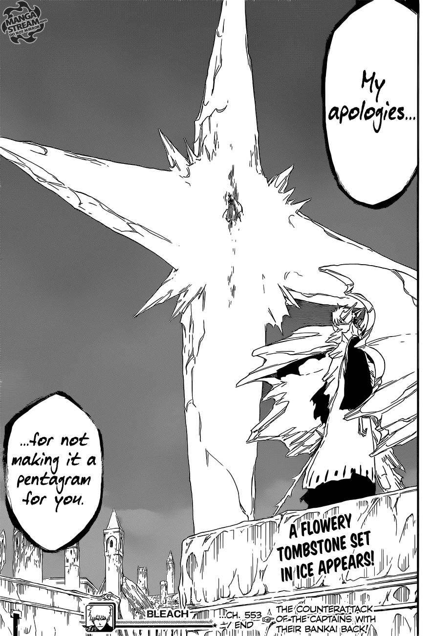 Bleach chapter 553 page 19
