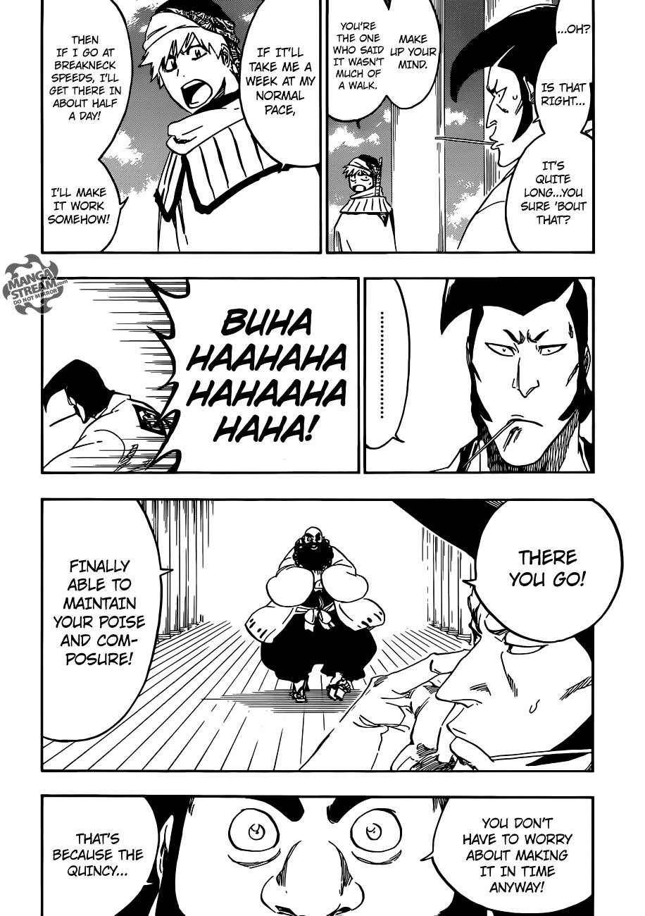 Bleach chapter 555 page 8