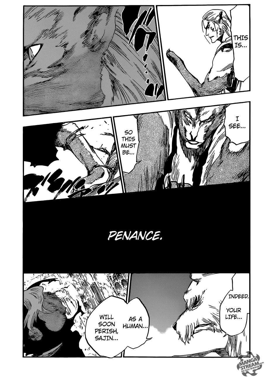 Bleach chapter 558 page 13