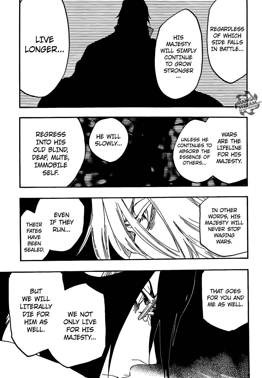 Bleach chapter 565 page 17