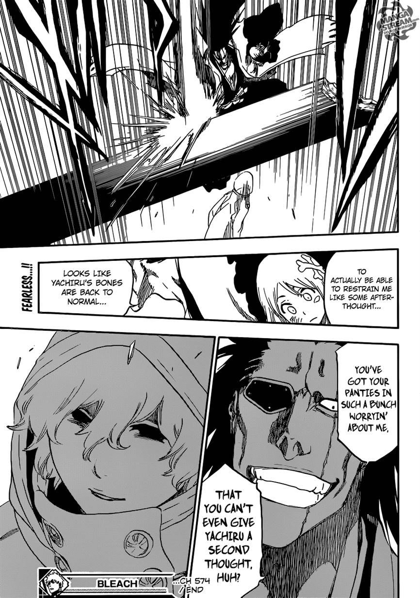 Bleach chapter 574 page 18