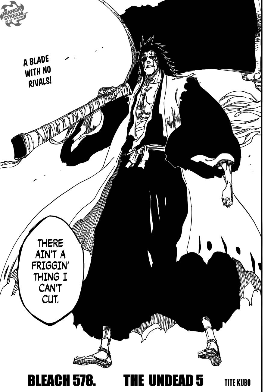 Bleach chapter 578 page 2