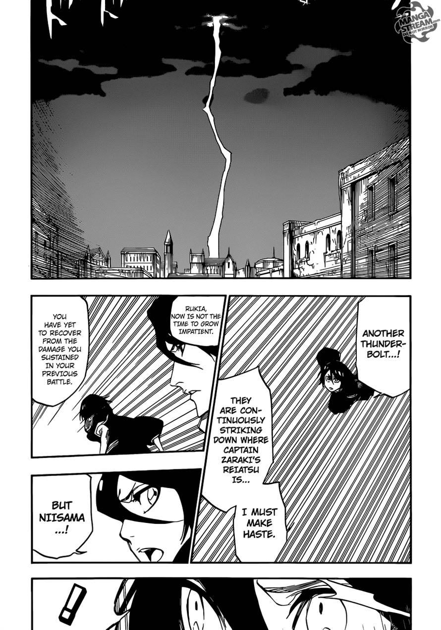 Bleach chapter 581 page 10