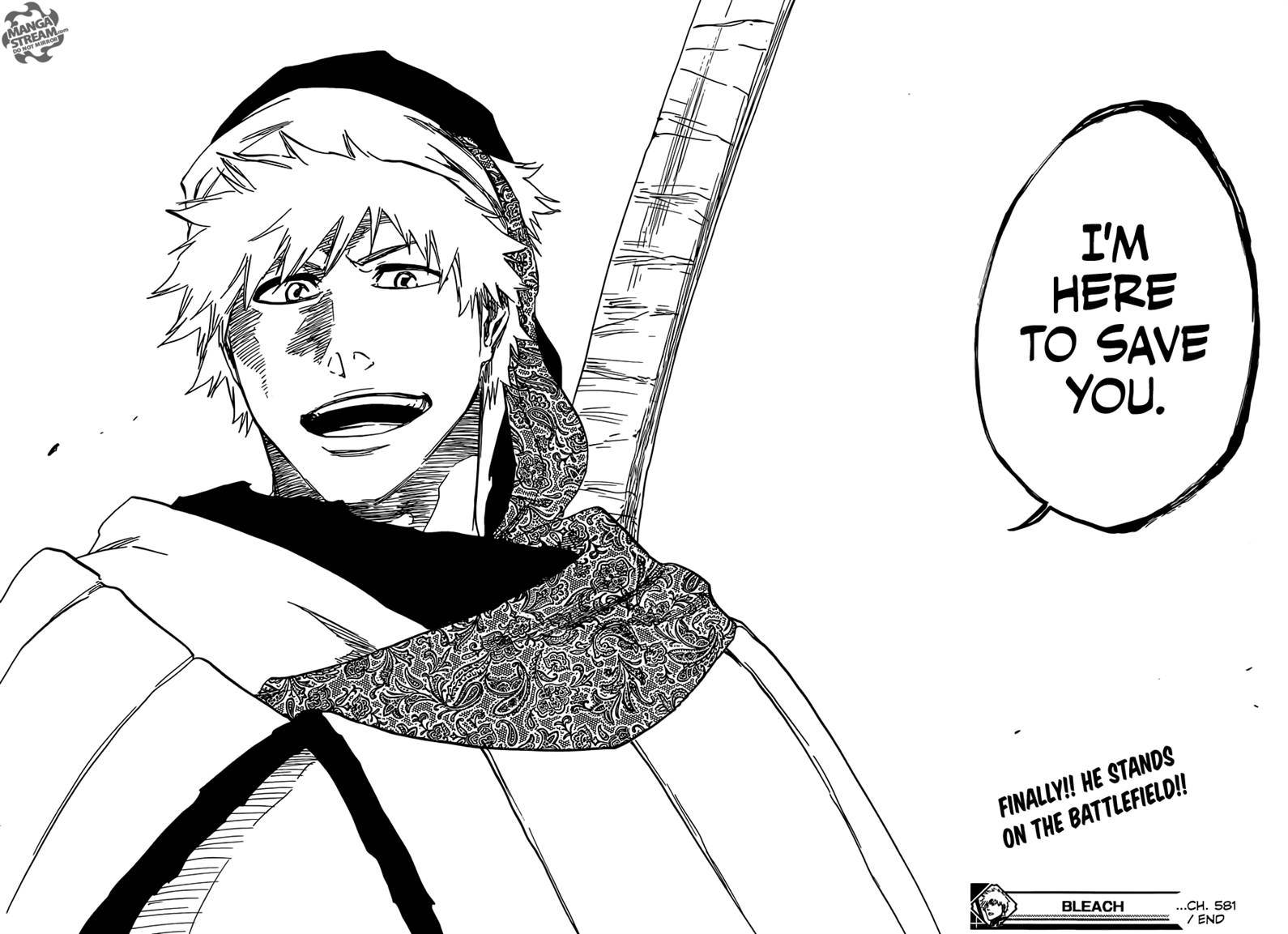 Bleach chapter 581 page 19