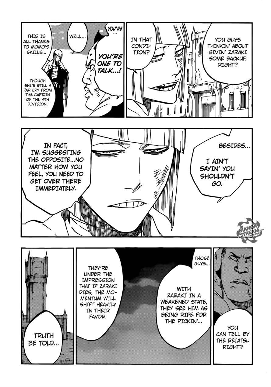 Bleach chapter 581 page 6