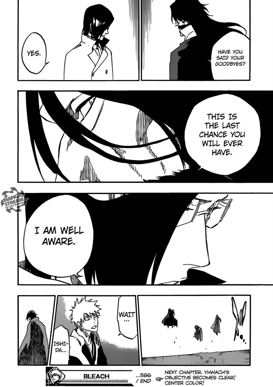 Bleach chapter 586 page 16