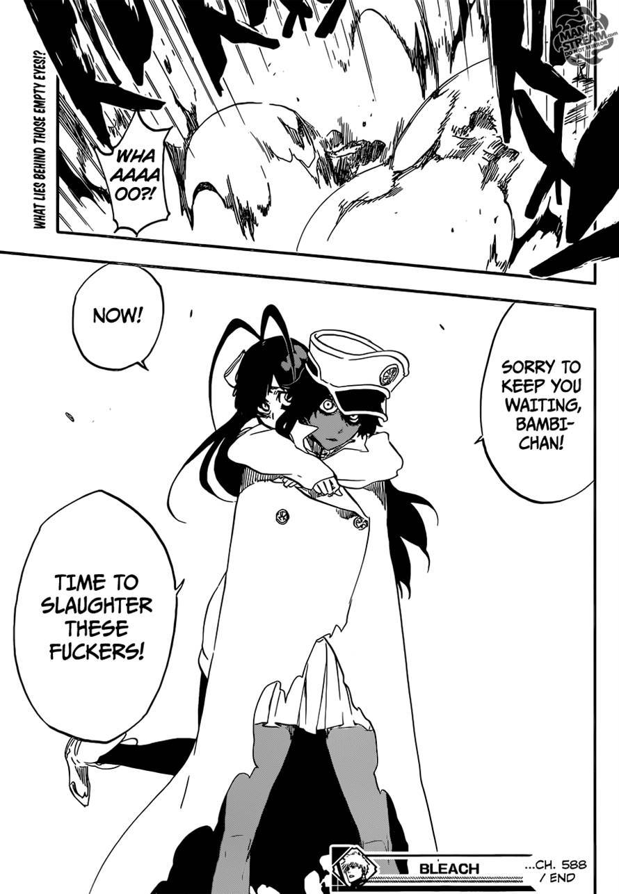 Bleach chapter 588 page 18