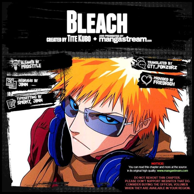 Bleach chapter 599 page 1