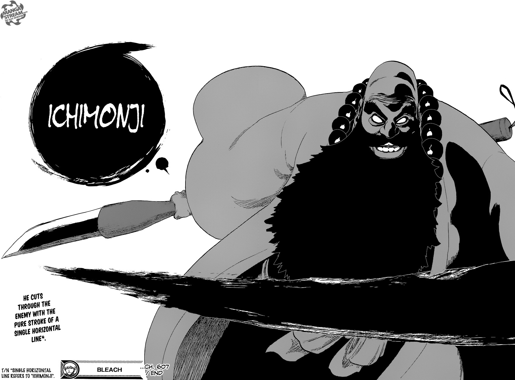 Bleach chapter 607 page 17
