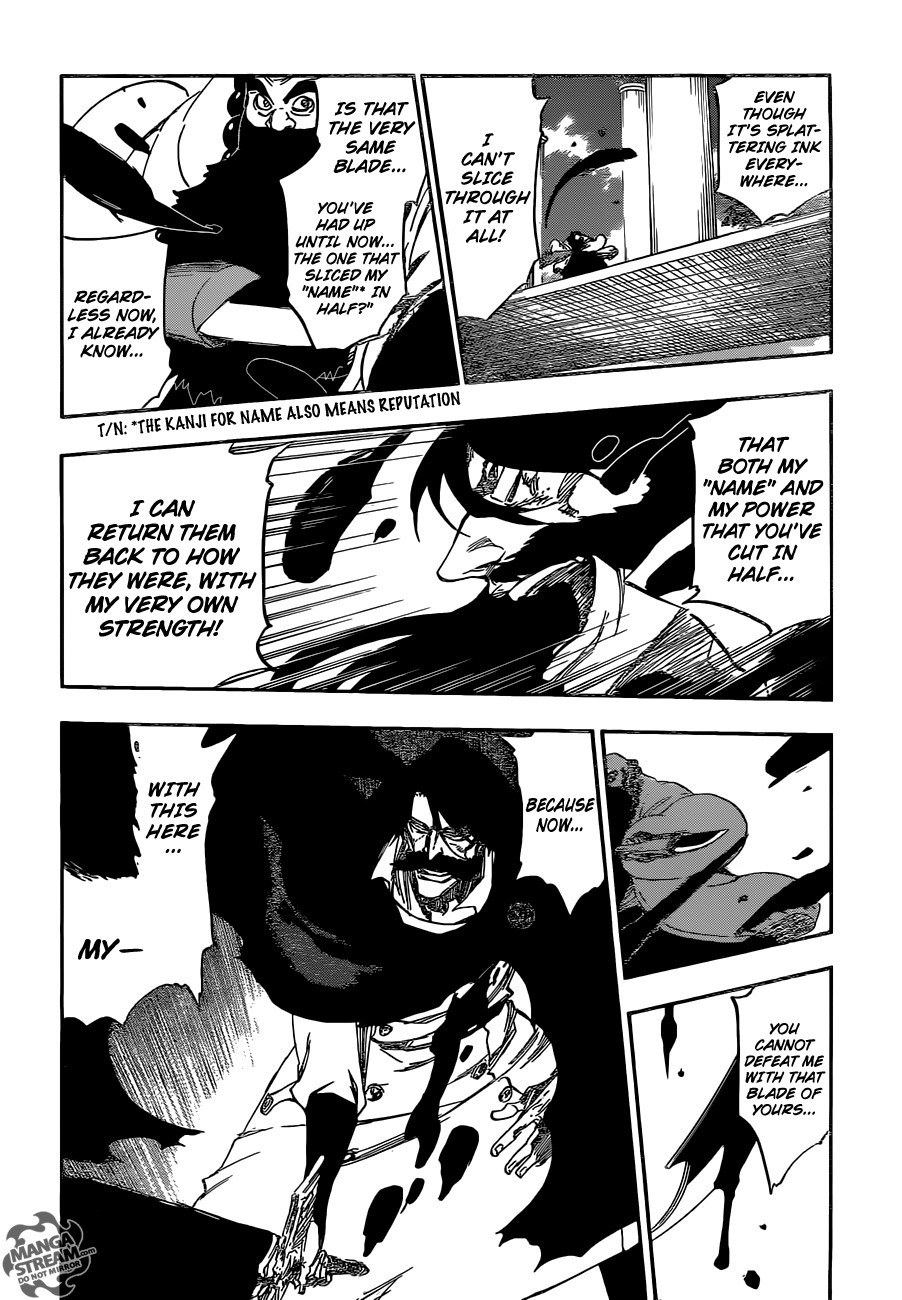 Bleach chapter 608 page 9