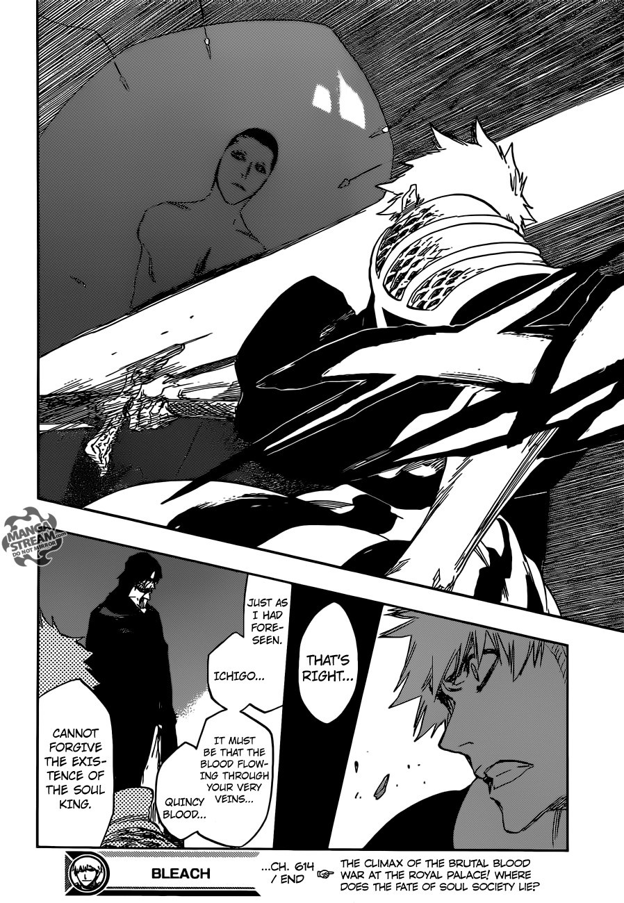 Bleach chapter 614 page 18