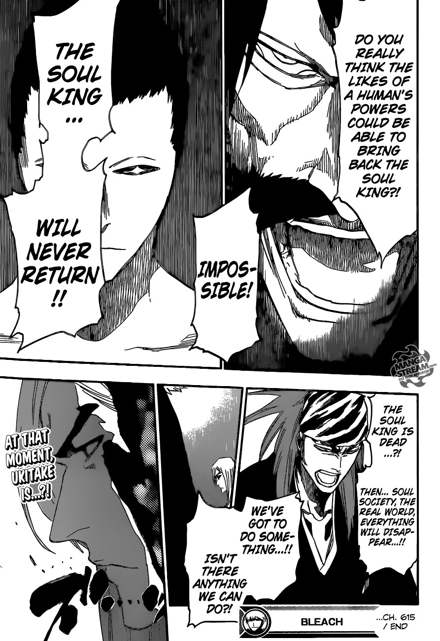 Bleach chapter 615 page 19