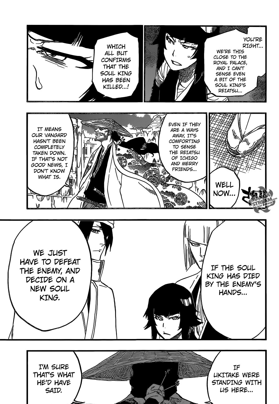 Bleach chapter 628 page 12