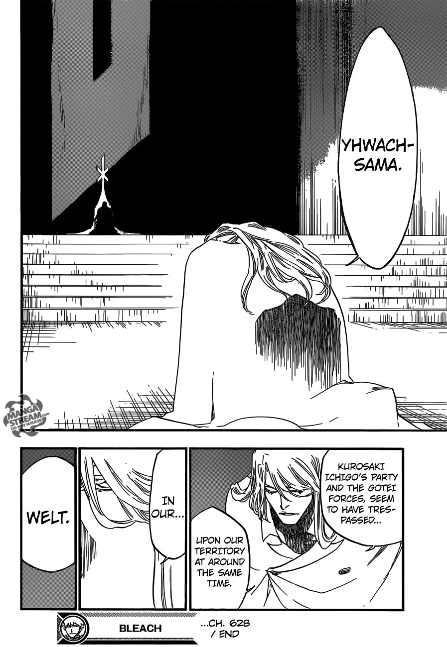Bleach chapter 628 page 17
