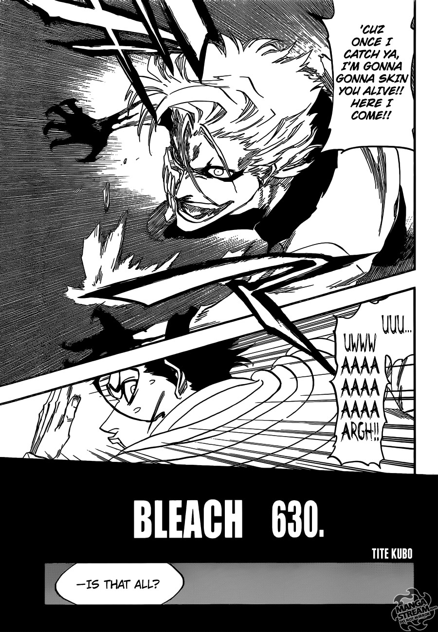 Bleach chapter 630 page 7