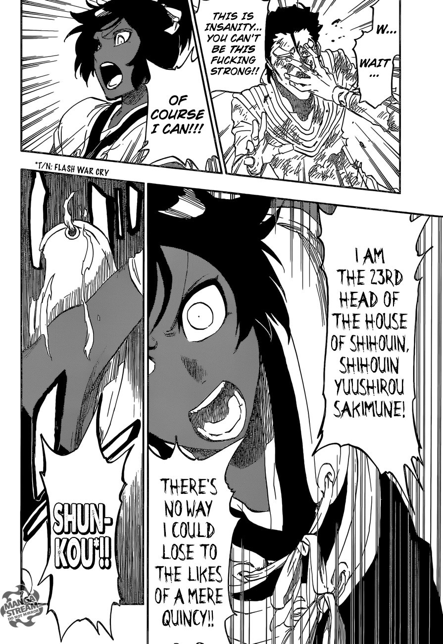 Bleach chapter 657 page 16